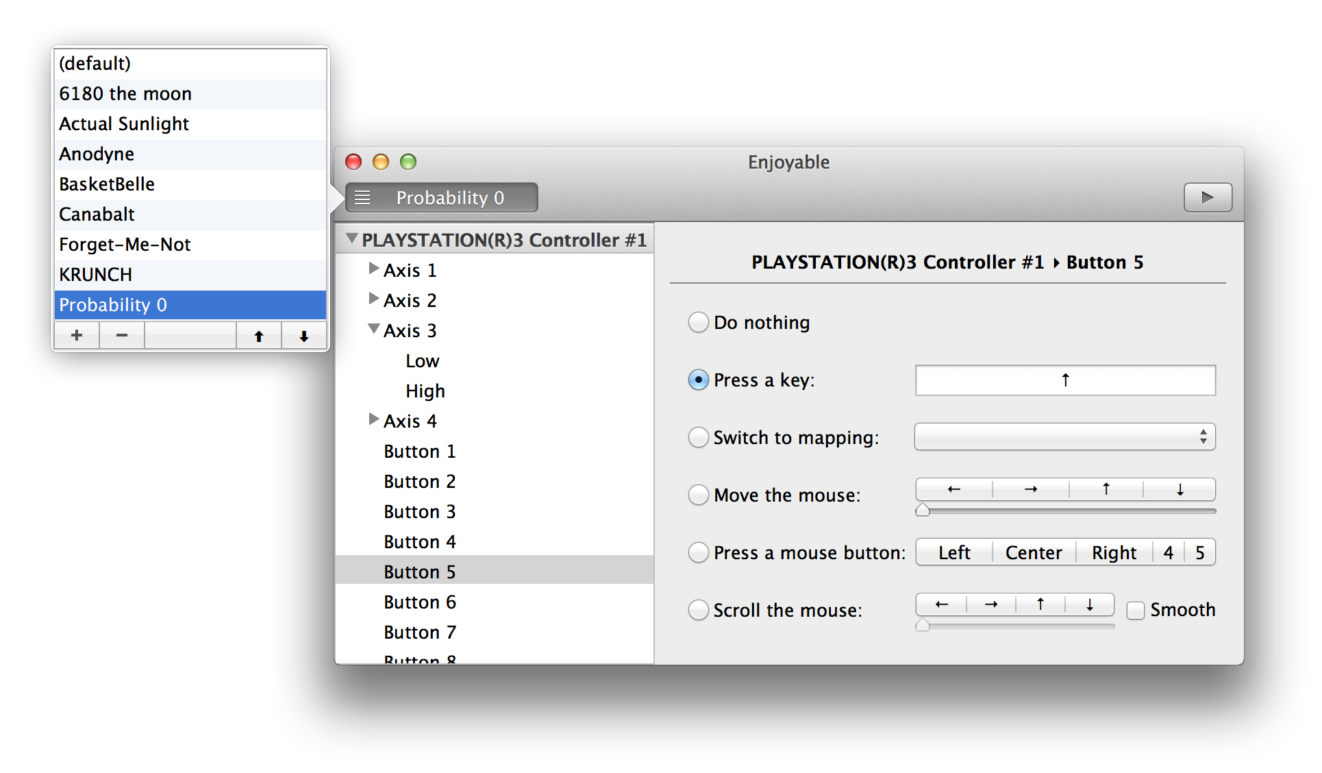controller software for mac